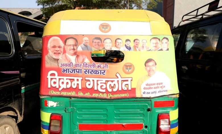 Inflation, competition from e-rickshaws, hefty challans: Delhi’s auto drivers highlight challenges ahead of polls