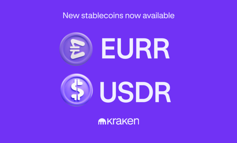 New stablecoins: USDR and EURR are available on Kraken!