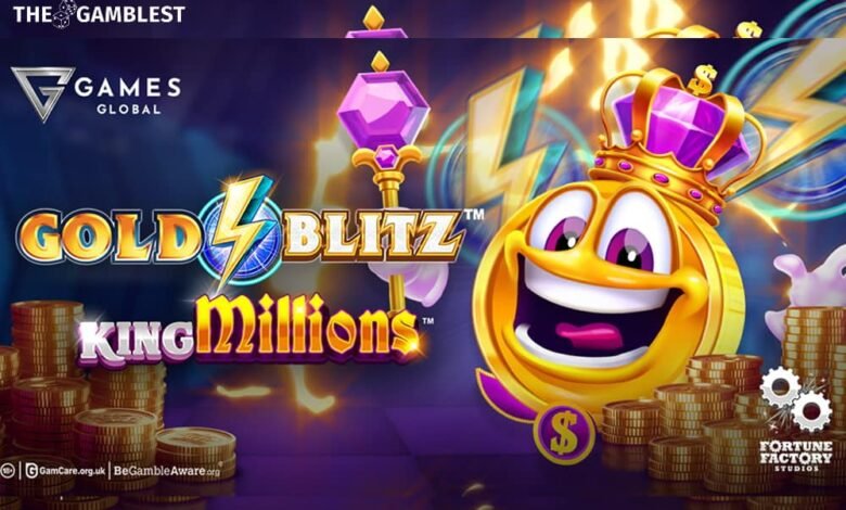 Games Global and Fortune Factory Studios release Gold Blitz™ King Millions™