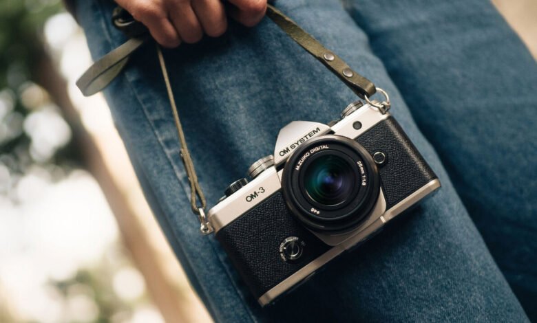 OM System’s OM-3 camera marries vintage style with a high-tech stacked sensor