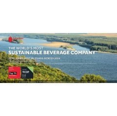 Coca-Cola HBC retains its ranking as the world’s most sustainable beverage company