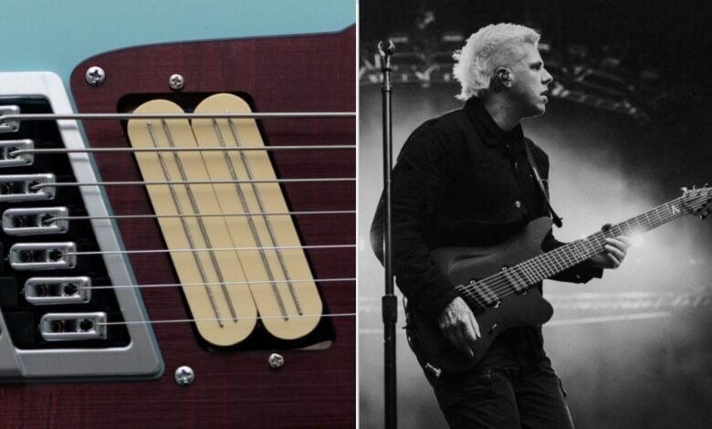 “He fell about laughing with glee as he tried them”: Spiritbox’s Mike Stringer has been honored with signature Bare Knuckles – the same pickups from his new Aristides offset