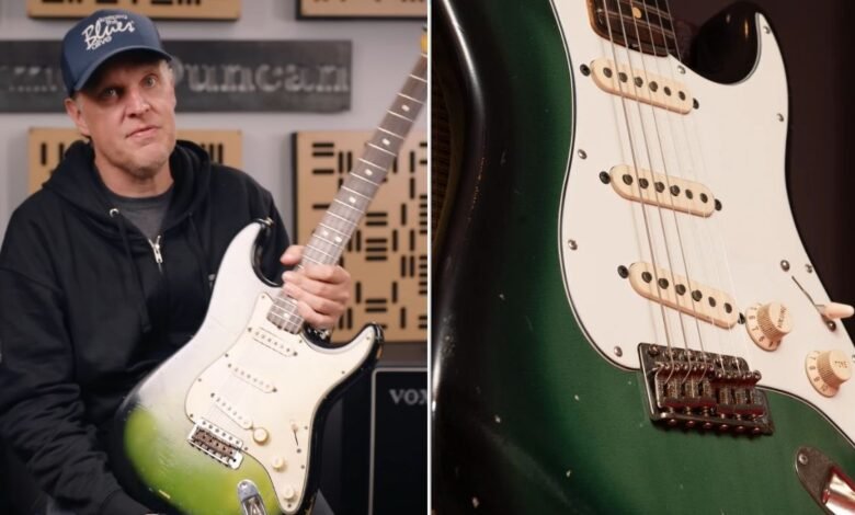 “For power Stratocaster playing”: The tones of Joe Bonamassa’s obscure “Greenburst” Strat have been brought to the masses with new Seymour Duncan signature pickups